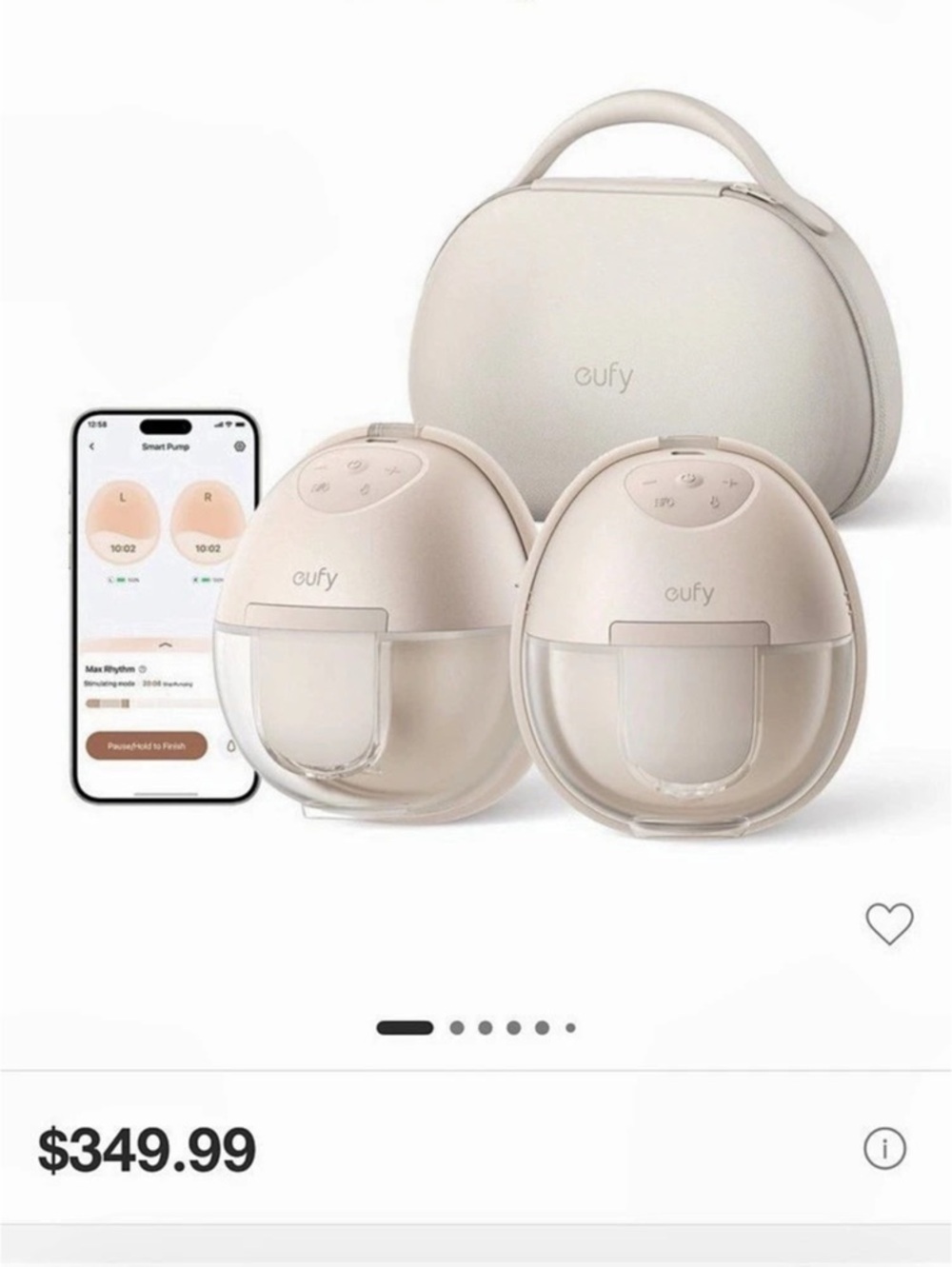 eufy S1 Pro Electric Pump Set